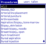 My Procedures
